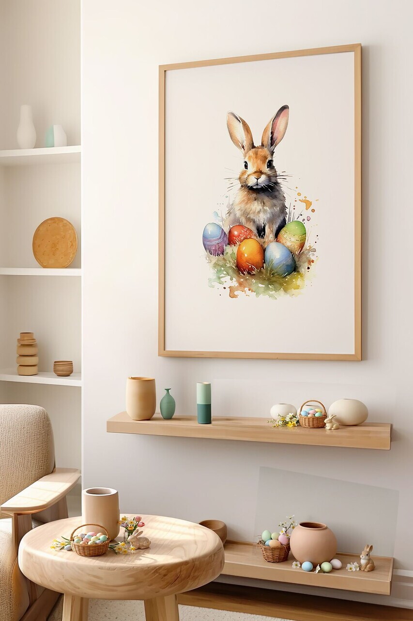 Tablou decorativ, Arteastermodel29-5070, MDF, Multicolor