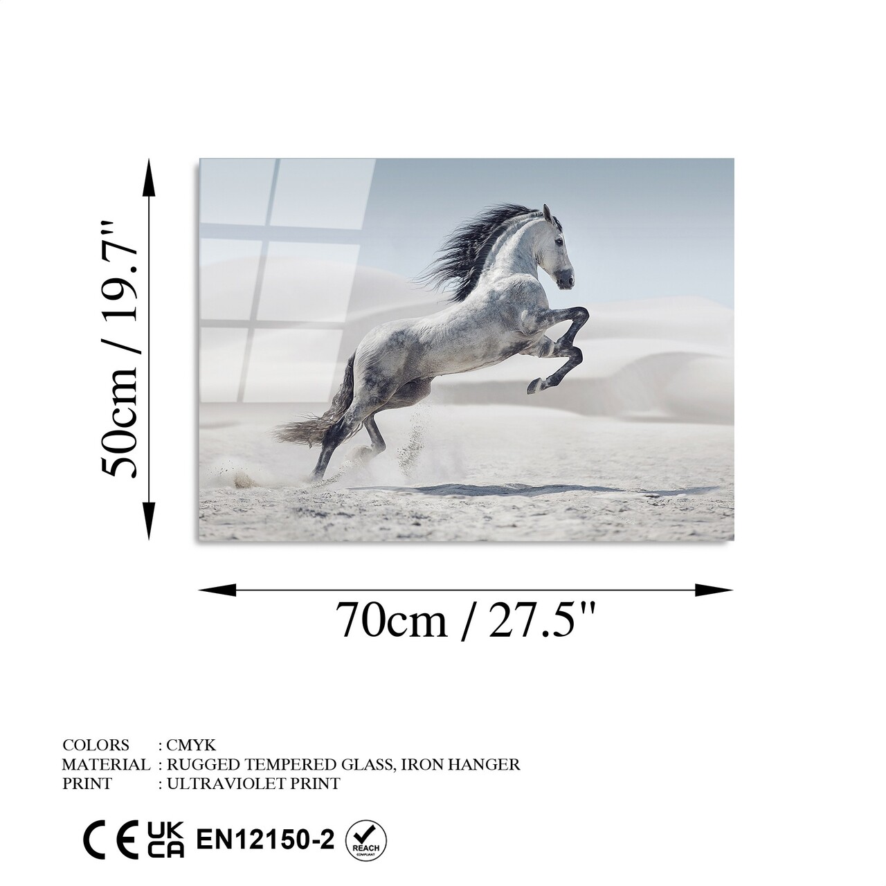 Tablou decorativ, UV-273 50 x 70, 50 x 70 cm, Multicolor - view 8
