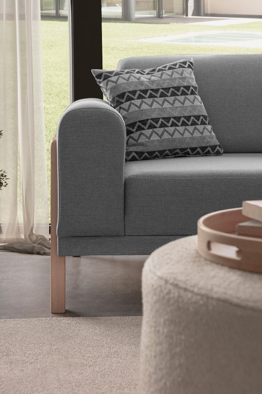 Coltar, Atelier del Sofa, 752EST1350, Lemn de carpen;PAL, Gri - view 7