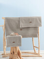 Set de prosoape, Cotton Box, Wellness, Bumbac, Bej