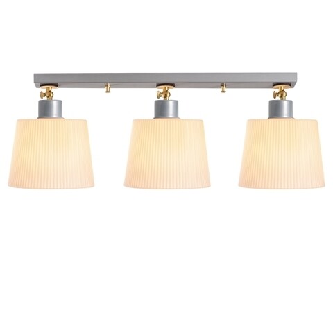 Lustra Kemer N-268, Noor, 68 x 24 cm, 3 x E27, 100W, argintiu mezoni.ro