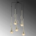 Lustra, Opviq, 892OPV1481, Metal, Negru