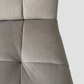 Fotoliu Nelox, Homla, 69x63x73 cm, MDF/metal/catifea, gri
