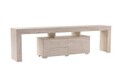 Comoda TV, Nordure, Enclave, 180x50x31 cm, PAL, Travertin