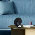 Suport lumanare, Paris, Metal, Grosime: 1 mm, Negru