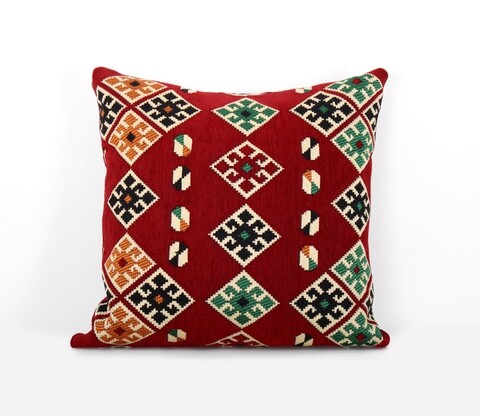 Perna decorativa lidya, lorence home, 50x50 cm, policoton, multicolor