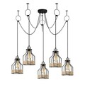 Lustra, Opviq, 892OPV1689, Metal, Negru
