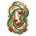 Covor, Fr387, 120x180 cm, Verde
