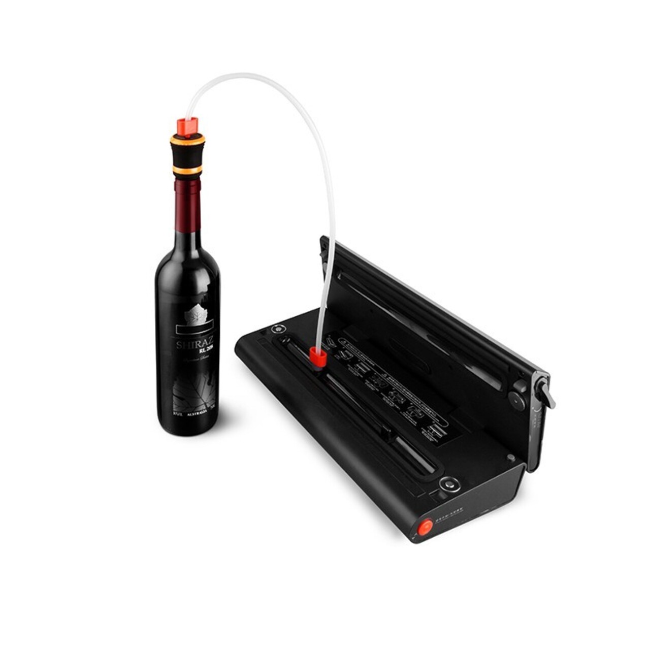 Dop vacuum pentru vin, silicon - Zokura - view 4