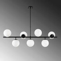 Lustra, Fulgor, 942FLG1215, Metal, Negru