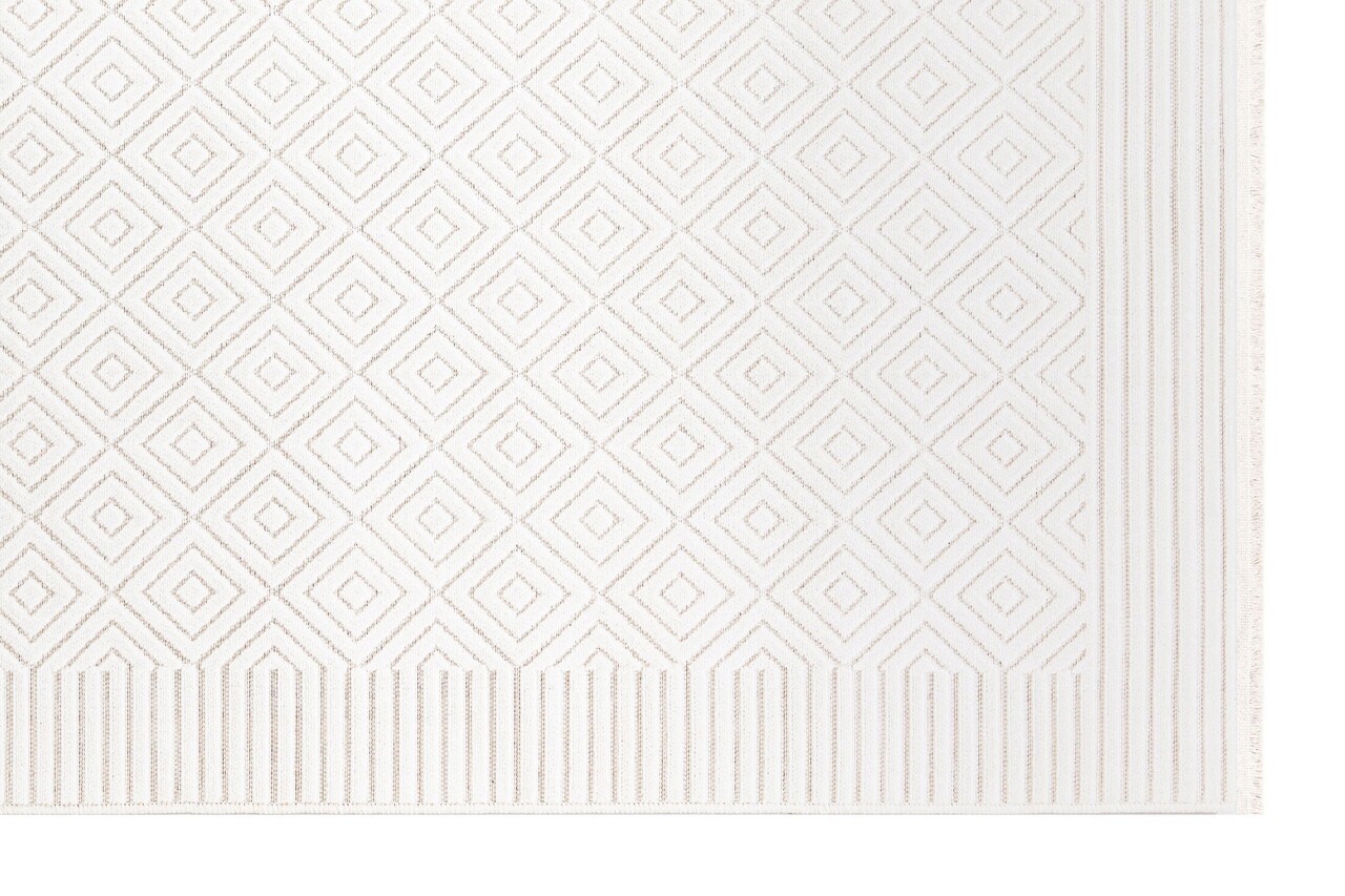 Covor, 65287 Meridyen, 117x180 cm, Polipropilena, Crem - 1 | YEO