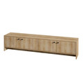 Comoda TV, Emerald, Jimmy, 180x40x35 cm, Stejar