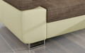 Coltar extensibil dreapta 4 locuri ELTAP, Armd-02, Armando, 289x203x85 cm, lemn/poliester, bej/bej deschis