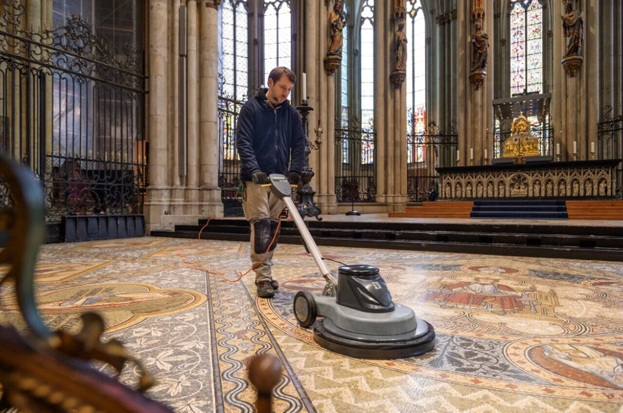 Masina de lustruit BDP 50/1500 C, Karcher, gri — imaginea 2