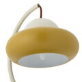 Lampa de masa, Bloomingville, Bubble, 1 x E14, 27x27x34.5 cm, fier/PVC, natural
