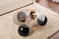 Masuta de cafea, Nordure, Miro, Negru/Bronz