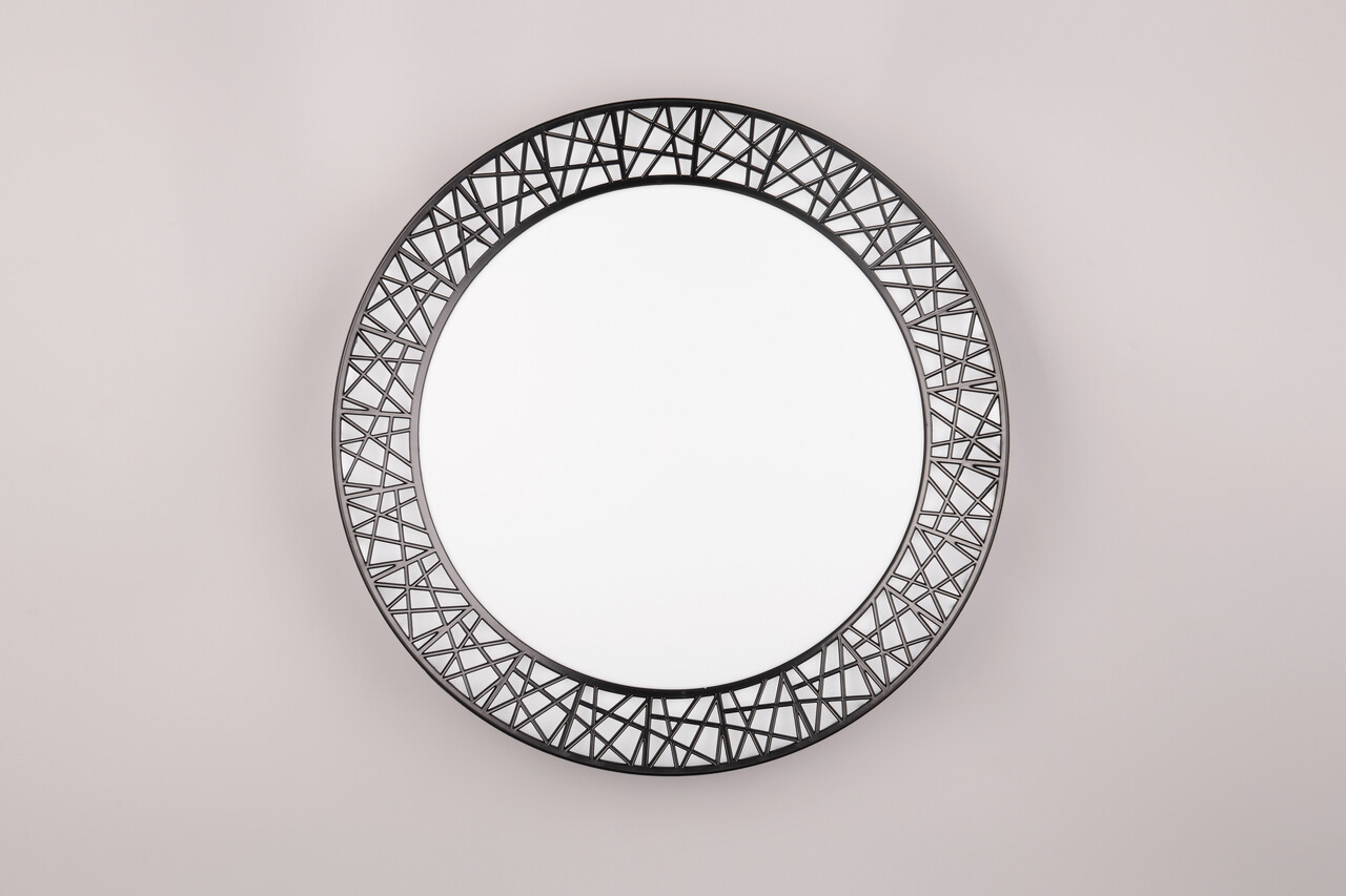 Plafoniera Cluster, RL, 48x9 cm, 40W, 1x SMD, plastic, negru