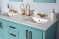 Set mobilier de baie (3 piese), Jussara, Michigan 60, Turcoaz