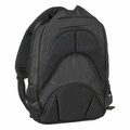 Rucsac pentru laptop si tableta cu iesire usb, Safta, 30 x 43 x 16 cm, nailon/pvc, negru