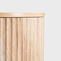 Masuta de cafea Gebo, Homla, 47x37x47.5 cm, MDF, natur