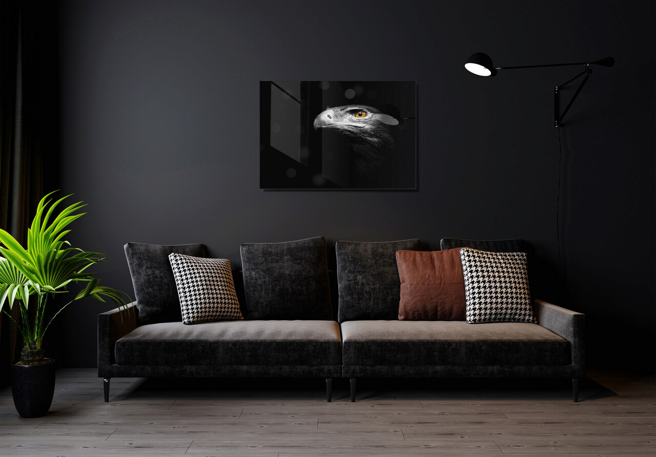 Tablou decorativ, 1281, Sticla temperata, Dimensiune: 45 x 65 cm, Multicolor - 1 | YEO