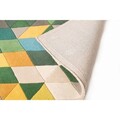 Covor Prism Green/Multi, Flair Rugs, 200x290 cm, lana, verde/multicolor