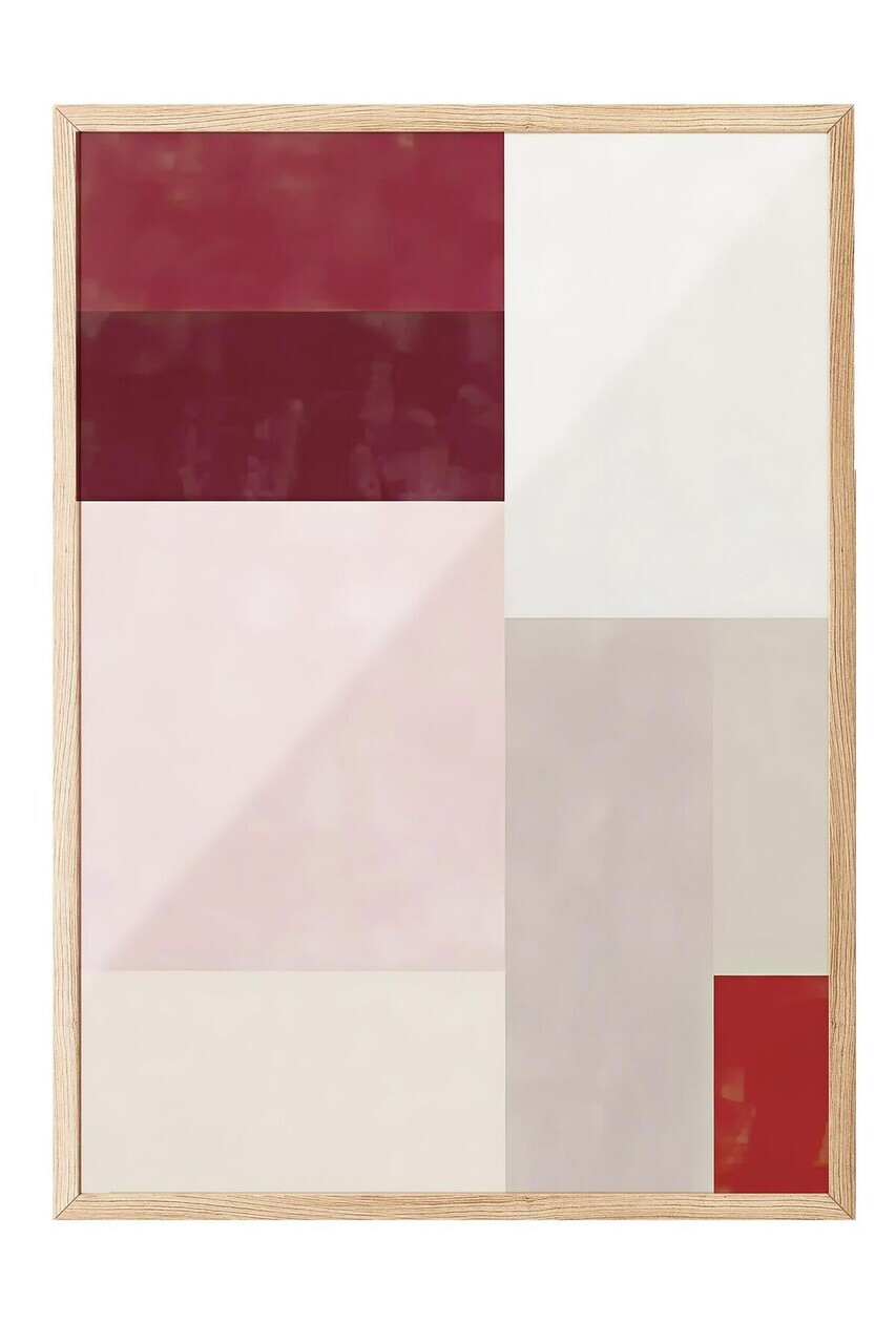 Tablou decorativ, 108707, Lemn masiv, Sticla PVC, Multicolor - view 2