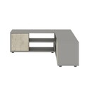 Comoda TV, Inarch, Rosa, Gri / Travertin