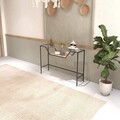 Consola, Caliente, Lala, 100x76x30 cm, Sticla temperata, Negru