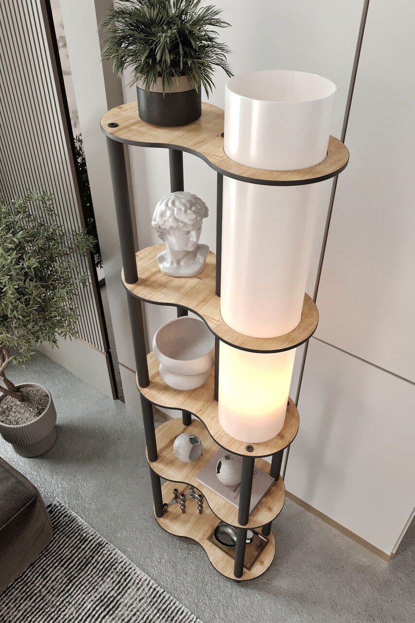 Lampadar, L'essentiel Maison, 666PTR1117, Maro - view 2