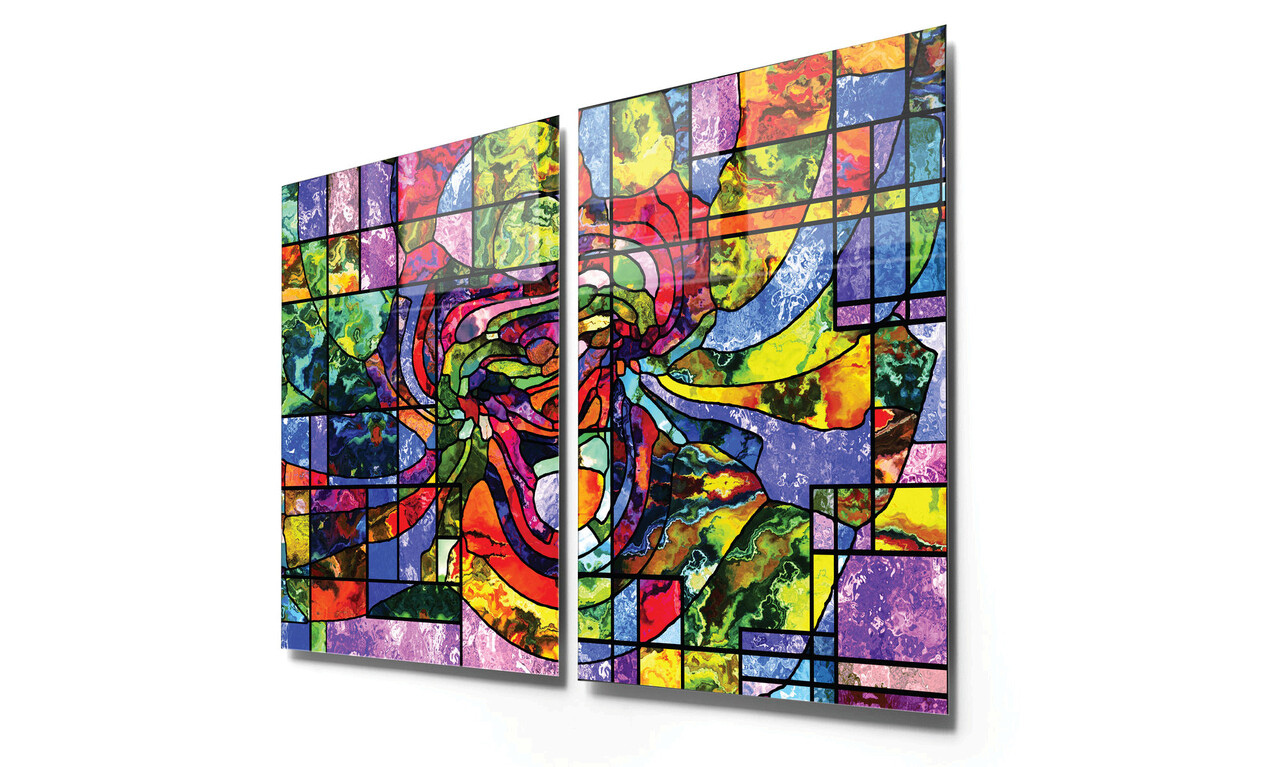 Tablou decorativ (2 Pieces), 2001, Dimensiune: 45 x 65 cm (2 bucăți), Multicolor - view 4