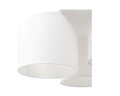 Plafoniera ELTAP, Vespillo, 45x18 cm, 3xE27, 15W, otel/PVC, alb