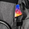 Ghiozdan multifunctional pentru mamici, Anne Bebek, Poliester, Negru