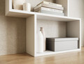 Raft de perete ELTAP, Shellf, 80x20x180 cm, PAL/PVC, alb