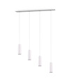 Lustra Marley, TRIO, 75x9x150 cm, 35W, 4x GU10, metal, alb