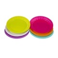 Set 6 farfurii, Casa Plastor, Choco, 25 cm Ø, plastic, multicolor