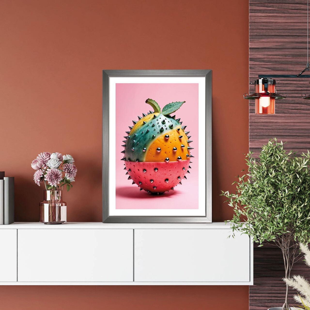 Tablou decorativ, 3752Antct-015, Cadru: 100% LEMN (Grosime: 1,9 cm), Multicolor - view 2