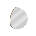 Oglinda decorativa, Neostill, Gusto, 75x55 cm, PAL, Auriu