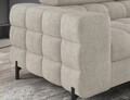 Coltar extensibil dreapta 5 locuri ELTAP, RT-18ROY, Ferucce, 276x200x93 cm, lemn/poliester, bej deschis