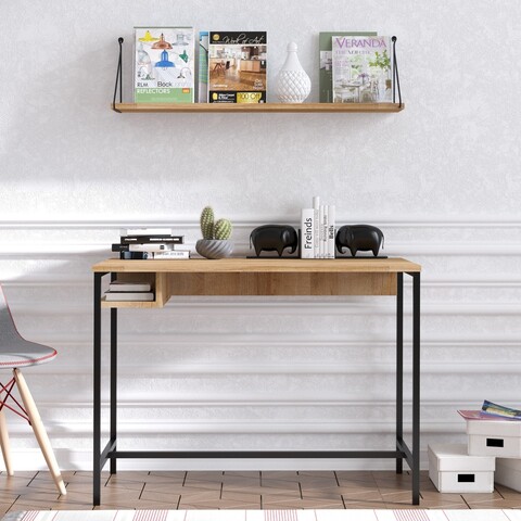 Birou, Elegance, Lou, Stejar safir / negru