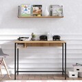 Birou, Elegance, Lou, Stejar safir / negru