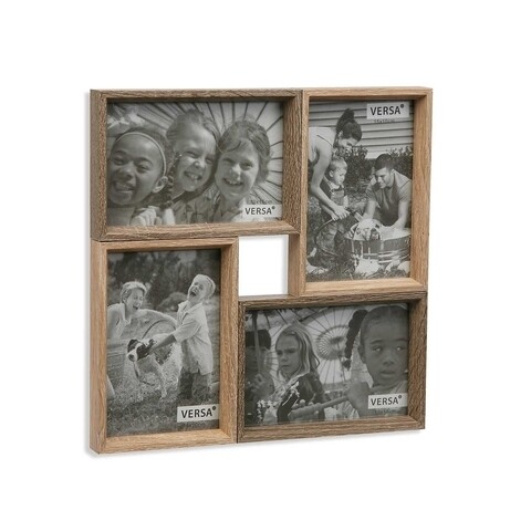 Rama foto bliss, versa, 4 fotografii, 27x27 cm, mdf