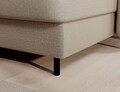 Coltar extensibil dreapta 4 locuri ELTAP, RT-18MAN, Berrto, 306x165x100 cm, lemn/poliester, bej