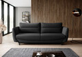 Canapea extensibila 4 locuri ELTAP, SO-SIL-10PO, Silva, 236x95x90 cm, lemn/poliester, negru