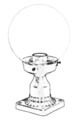 Lampa de exterior, Avonni, 685AVN1143, Plastic ABS, Negru