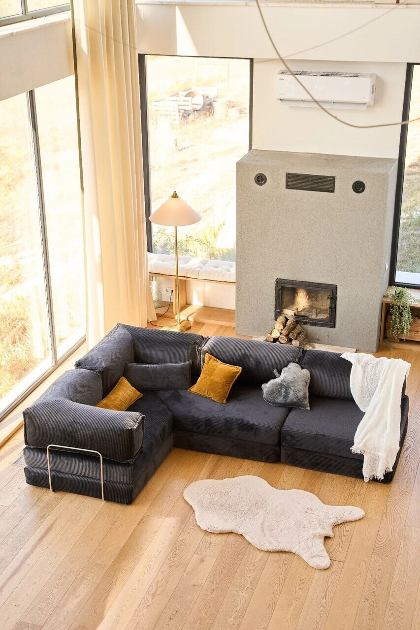 Coltar, Atelier del Sofa, 118FVL1408, Tesatura plus reiata, Maro