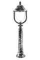 Lampadar de exterior, Avonni, 685AVN1373, Plastic ABS, Maro