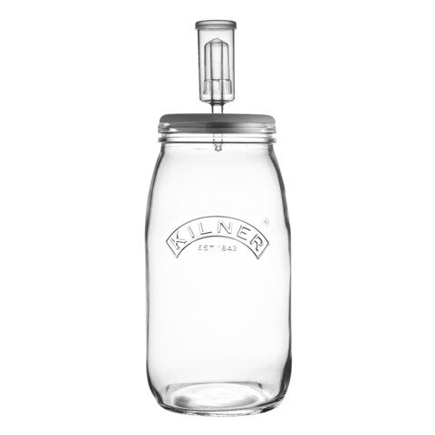 Borcan pentru fermentare, kilner, fred ii, 3 l, sticla, transparent