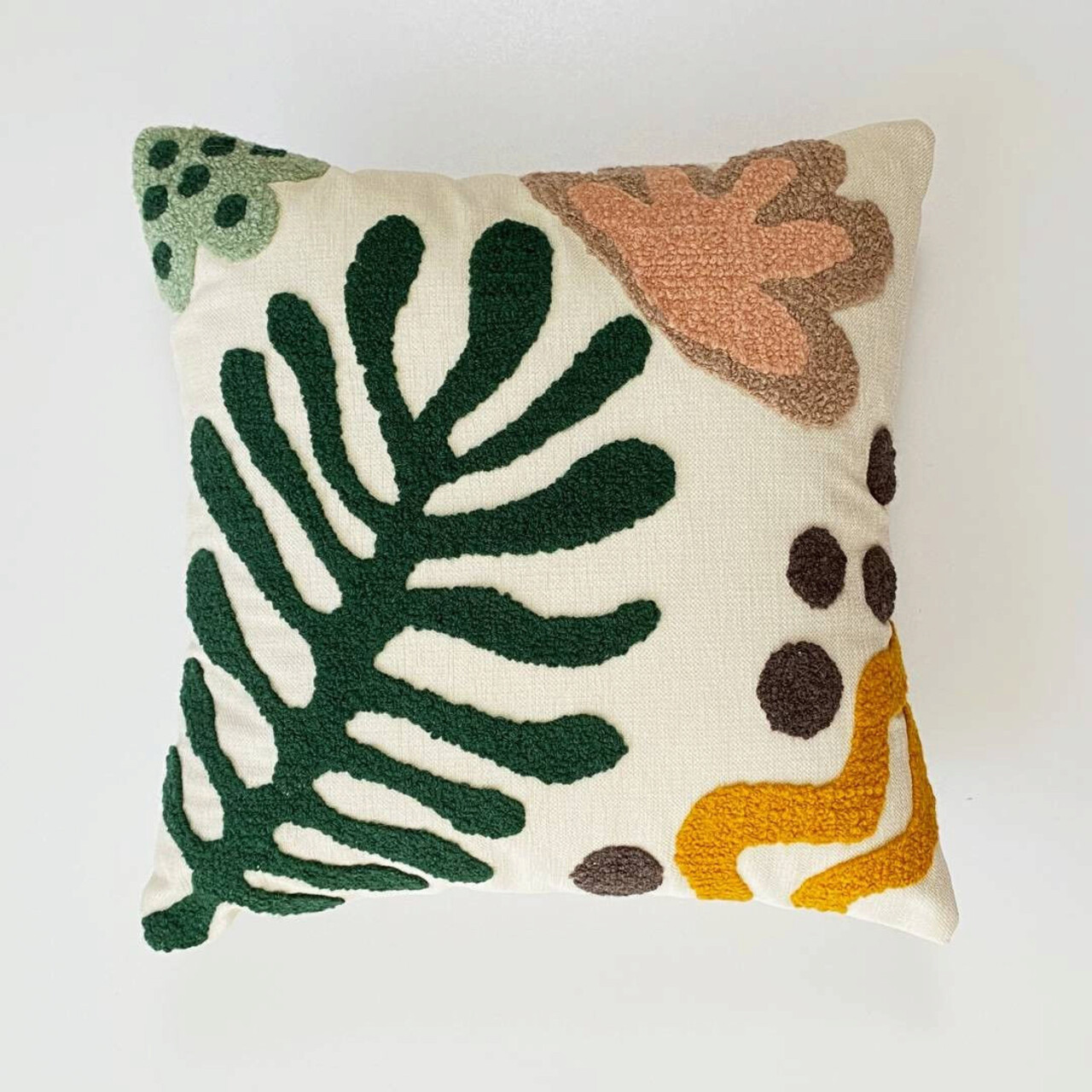 Set fete de perna, Candy Lotus Pillow Set Cover, 20% in, 80% poliester, Bej / Mustar / Maro / Pudra / Menta / Verde - 1 | YEO