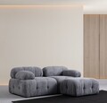 Coltar, Atelier del Sofa, 560ARE1258, Cadru: Lemn de fag/PAL, Gri